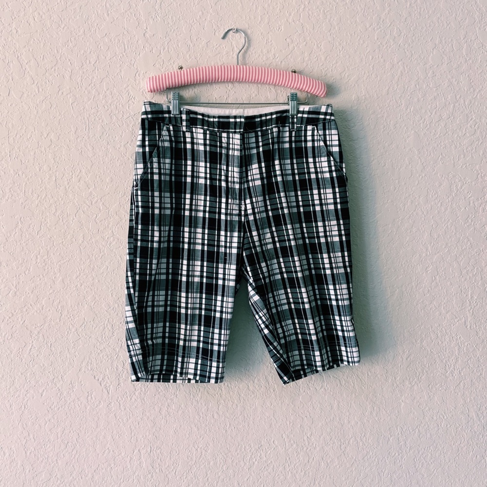 Kim Rogers Checkered Shorts
